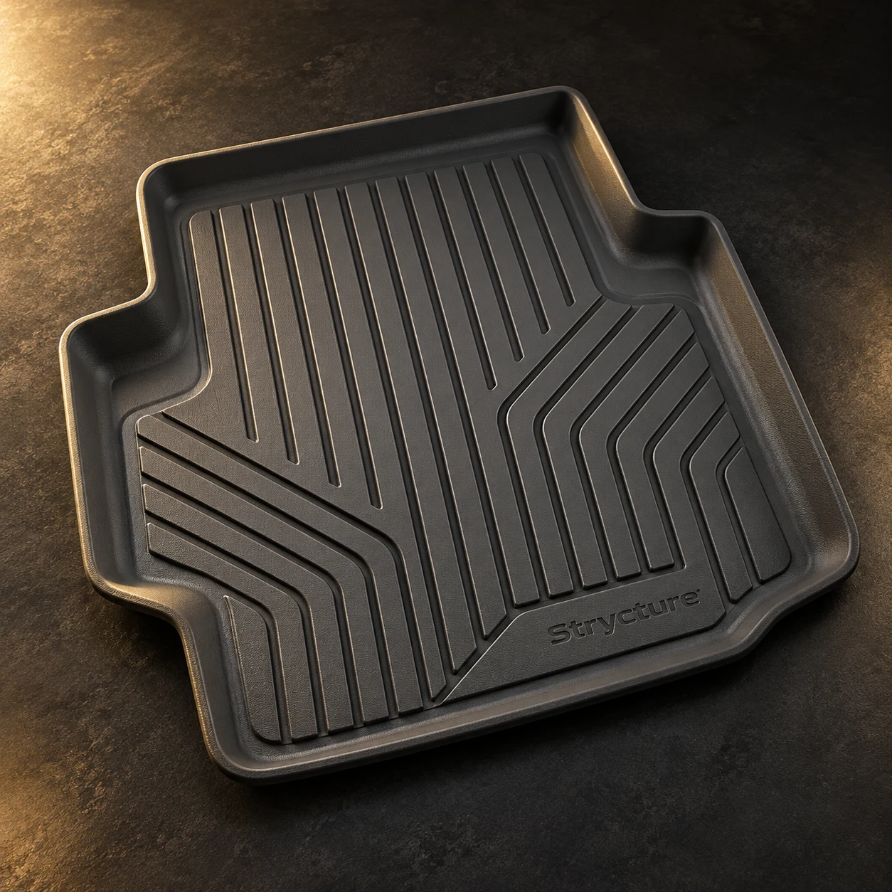 Rear Solo Graphite, Graphite, One rear mat